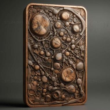 Patterns and decorations stl cell 3 3d model